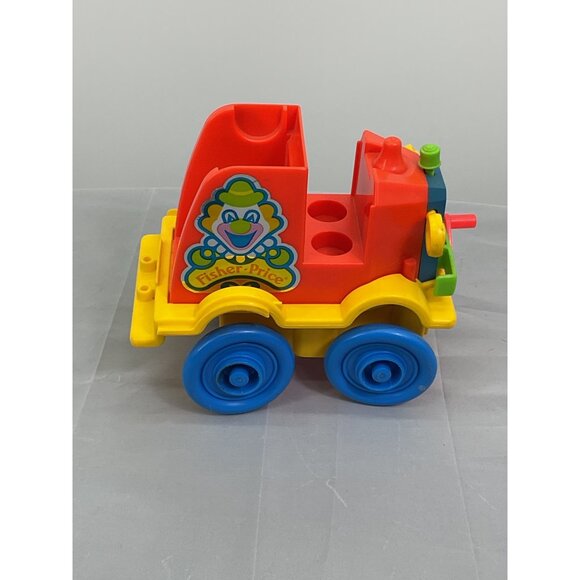 Vintage Fisher Price Little People Crazy Clown Fire Brigade Car #657 - Picture 6 of 6